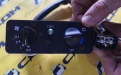 Переключатель кондиционера CDM307/308/312 TB6005A